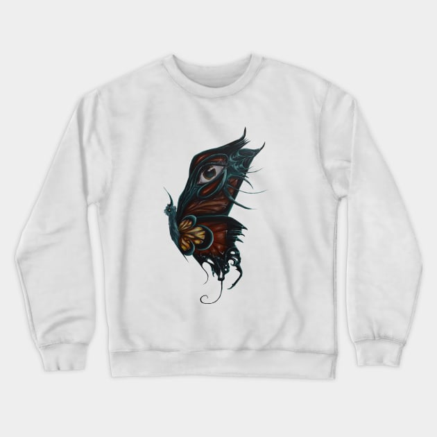 Butterfly Crewneck Sweatshirt by Artelies202